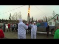 Day 91 Olympic Torch... :: Chris arrives in the Cariboo Chilcotin Coast region to start his day...