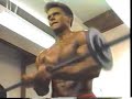 Teen Bodybuilder: Mike Tremblay pump room curls #1