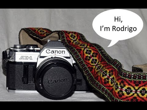 how to open a canon av-1 camera