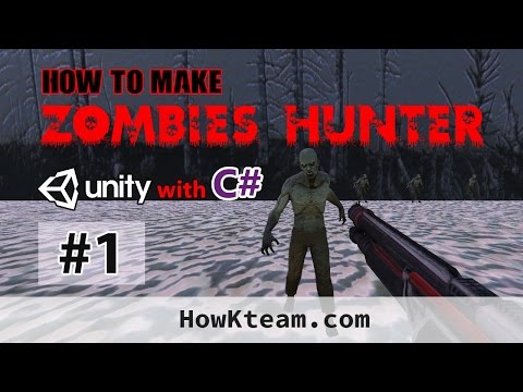 Thiết kế màn chơi game Zombie Hunter với Unity3D