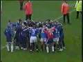 Rangers Celebrating Winning The Leaugue At The Piggery