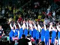 Amateur Video. Brazilian Team in the Final Ceremony. Dá-lhes Brasil!!!FIVB Men's World Championship 2006