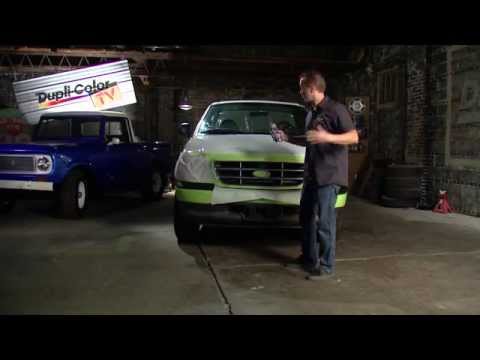 How to fix sun damage on a grill & bumper with Dupli-Color Bumper Coating - Daily Driver Series 