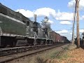 New York & Atlantic Railway LONG RS41 heads through Farmindgale