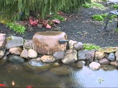 how to fix a leak in a koi pond
