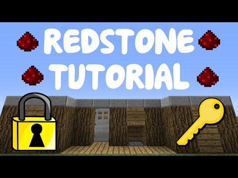 Minecraft 1.7: Redstone Tutorial - Password Locked Door