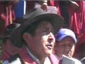 Ponchos rojos anuncian defensa de referendo revocatorio en Bolivia ante intentos de frenar este proceso por la oposición