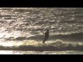 Kite surfing Scott Creek Beach - 13 NOV 09