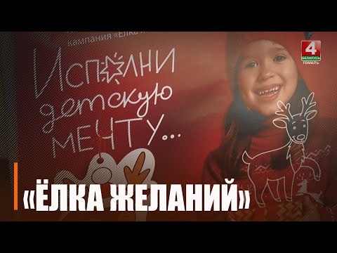 Красный крест Гомельщины начал акцию «Ёлка желаний» видео
