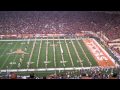 Longhorn Band March-In - Kansas versus Texas