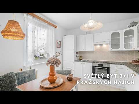Video Světlý byt 3+1 v pražských Hájích