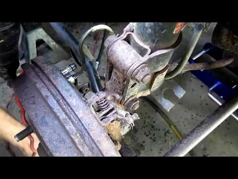 Ford Escort Parking Brake Cable Replacement