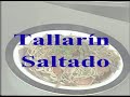 Tallarin Saltado criollo