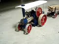 Wilesco D405 Steam Tractor wagon pull