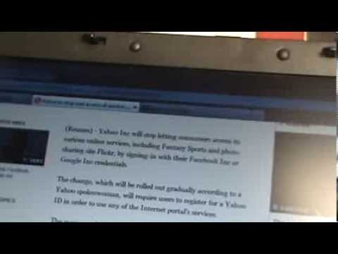 how to login facebook from yahoo