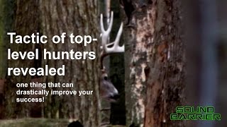 Tactic of top-level hunters revealed: Sound Concealment Rule #4