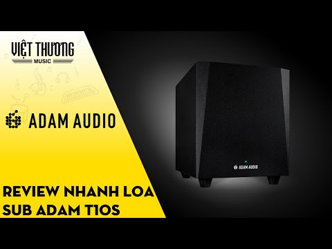 Review nhanh loa sub Adam T10S