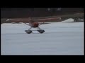 Floatplane Takeoff From Ice