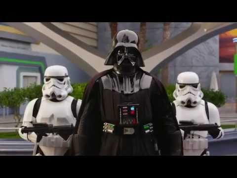 Dark Vador à Disneyland