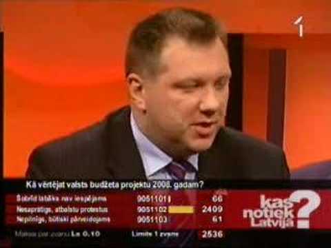 Kas Notiek Latvijā 2007.10.10 - Shadurskis screen 1