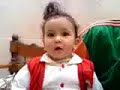 je vous transmets une vid�o de ma fille ag�e de 02 ans qui imite ma voix en fermant ses yeux � chaque mots, 
j'esp�re qu'il vous plaira.
