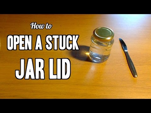 how to open stuck jar