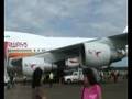 Surinam Airways landed in Paramaribo with the 747-306
