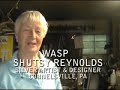 making wasp wings using the 'lost wax process' is demonstrated by wasp shutsy reynolds, silversmith, artist, and pilot from world war ii.  shot by honey godwin, editied by nancy parrish. c wings across america, 2007