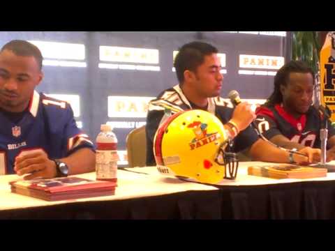 Panini Press Conference: NFL Rookies Talk Premiere_Amerikai football videók. Heti legjobbak