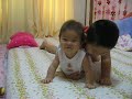 Kenzo e Bel brincando
