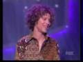 Justin Guarini video Justin's lively first AI Top Ten performance w/ rarely seen post performance comments ... clip