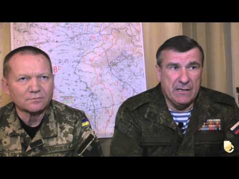 Генералы Украины и России пообещали остановить обстрелы в Донецке (видео)