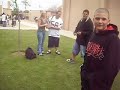 jake got his ass TACKLED!!!!!