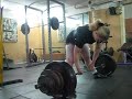 Girl powerlifter Irina Kashuba (Russia) deadlift 220 kg x 1