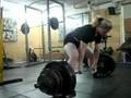 Girl powerlifter Irina Kashuba (Russia) deadlift 220 kg x 1
