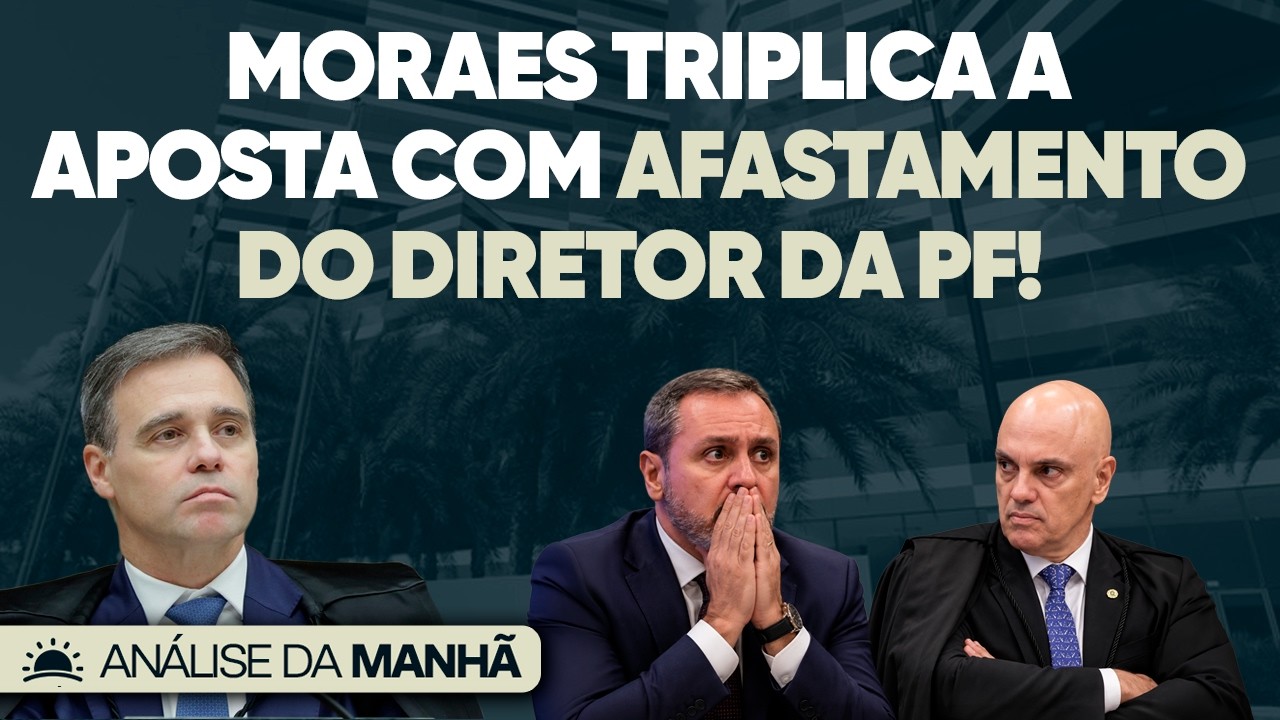 🚨 Mendonça Afasta Diretor da PF e Enfrenta o STF!