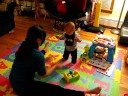 Jackson takes his first steps today!