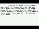 Whats your text art?