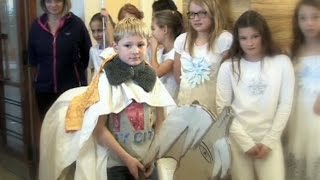 Na ZŠ Mlýnská přijel Martin na bílém koni