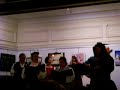 Local medieval singing group, Leafy Greens and Mutton, performing the song 
