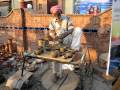 A Clay Pot Maker at work at Lok Virsa Museum, Islamabad, Pakistan