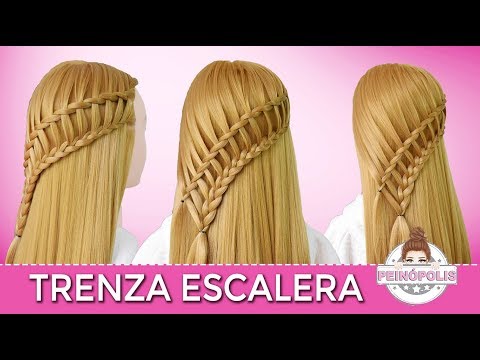 PEINADOS FACILES y RAPIDOS con TRENZAS ESCALERA para NIÑAS de FIESTAS item-thumbnail
