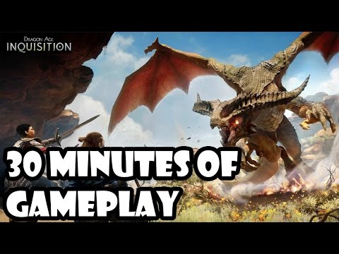 Dragon Age Inquisition Gameplay - 30 Minutes Uncut - SDCC 2014