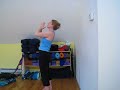 Urdhva Dhanurasana (Upward bow pose/Wheel) at wall
