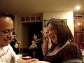 this is a video when i proposed to my girlfriend on thanksgiving day in front of our family and friends. i set up the camera on top of a water cooler to record what's about to unfold.  i'm glad i did it.  after my niece finished praying, i had to jump in right away so i could thank each and everyone present that evening. no one knew it was coming. no one knew that i was proposing to her. see their reactions, especially  my daughter caren and my niece stephanie.