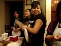 this is a video when i proposed to my girlfriend on thanksgiving day in front of our family and friends. i set up the camera on top of a water cooler to record what's about to unfold.  i'm glad i did it.  after my niece finished praying, i had to jump in right away so i could thank each and everyone present that evening. no one knew it was coming. no one knew that i was proposing to her. see their reactions, especially  my daughter caren and my niece stephanie.