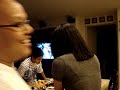 this is a video when i proposed to my girlfriend on thanksgiving day in front of our family and friends. i set up the camera on top of a water cooler to record what's about to unfold.  i'm glad i did it.  after my niece finished praying, i had to jump in right away so i could thank each and everyone present that evening. no one knew it was coming. no one knew that i was proposing to her. see their reactions, especially  my daughter caren and my niece stephanie.