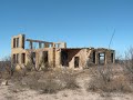 Old Upland Courthouse ruins / Upton County Texas / Ghost Town Video 2