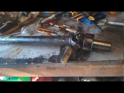 how to fit a prop shaft uj