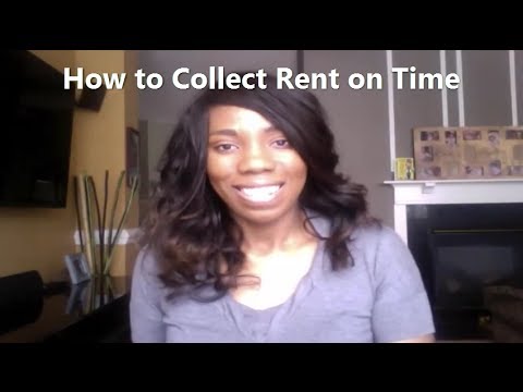 how to collect rent